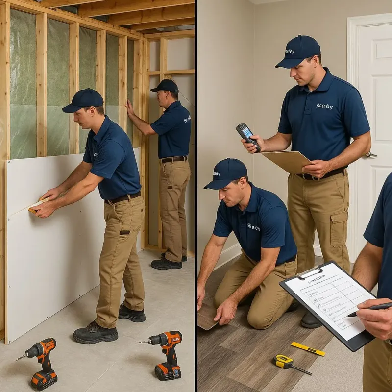 Repairs and Reconstruction process in Pedley, CA
