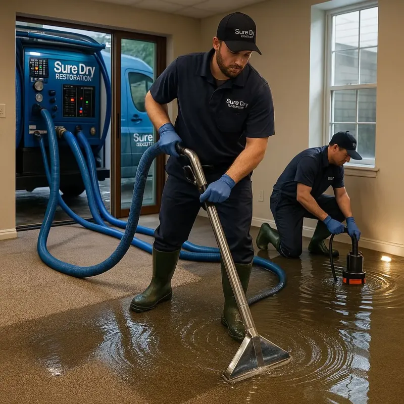 Water Extraction and Removal process in Pedley, CA